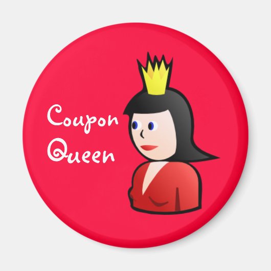 Coupon Queen Magnet (Voorkant)