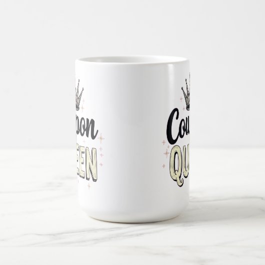 Coupon Queen - Royal Bargain Hunter Crown Koffiemok (Center)