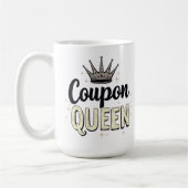Coupon Queen - Royal Bargain Hunter Crown Koffiemok (Links)