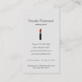 Coupon rode lipstick (Achterkant)