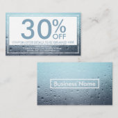 coupon van gestoomd glas (Voorkant / Achterkant)