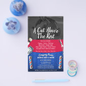  coupon voor Barber Winkelen en Salon Sjabloon Flyer (Enkel)