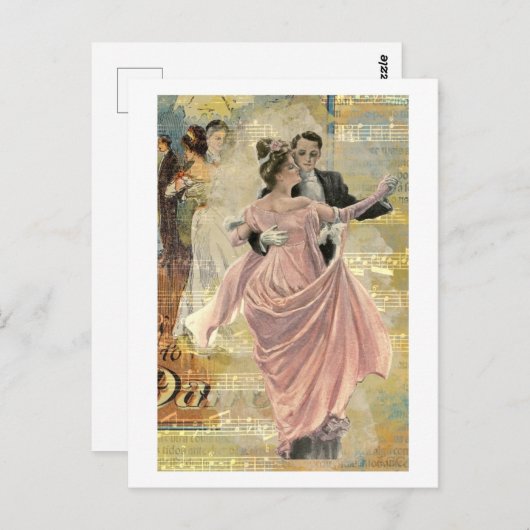 Coupondansen Briefkaart (Voorkant / Achterkant)