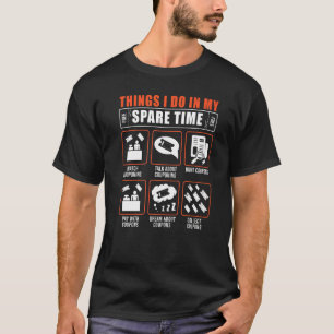 Couponeren dingen die ik doe in mijn vrije tijd t-shirt