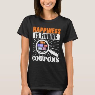 Coupongeluk is het vinden van coupons t-shirt