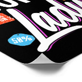 Couponing Coupons Crazy Coupon Lady Poster (Hoek)