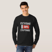 Couponing met Extreme Couponing T-shirt (Voorkant volledig)