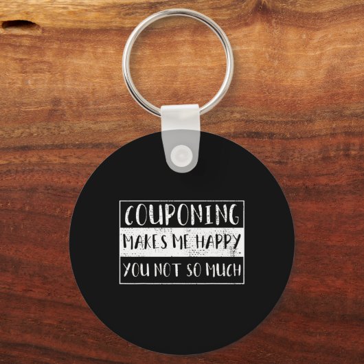 Couponing-Vintage Sleutelhanger (Voorkant)