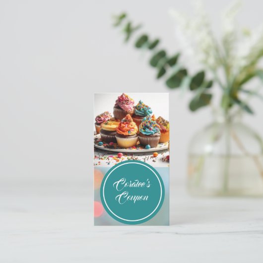  couponkorting Kaart Kortingskaartje (Staand voorkant)