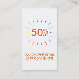 couponregenboogBurst Kortingskaartje