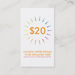 couponregenboogBurst Kortingskaartje