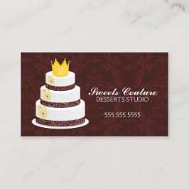 Coupure bakkerij op maat visitekaartje