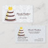 Coupure bakkerij op maat visitekaartje (Voorkant / Achterkant)