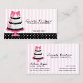 Coupure bakkerij op maat visitekaartje (Voorkant / Achterkant)