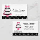 Coupure bakkerij op maat visitekaartje (Voorkant / Achterkant)