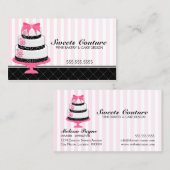 Coupure bakkerij op maat visitekaartje (Voorkant / Achterkant)