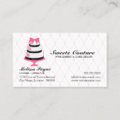 Coupure bakkerij op maat visitekaartje (Achterkant)