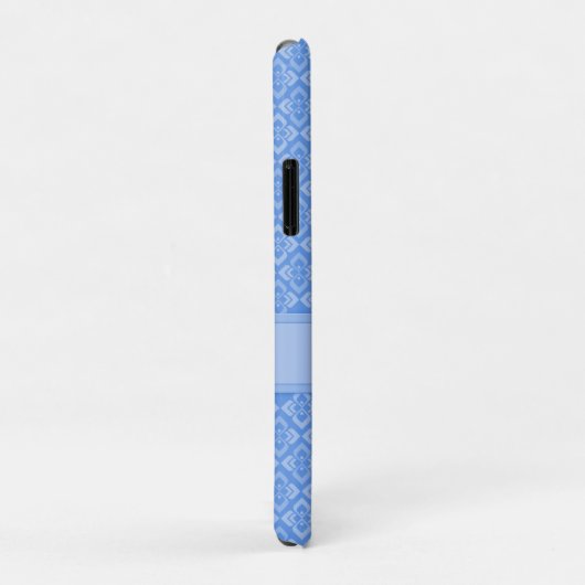 Coupure: blauwe iphone case (Achterkant/rechts)