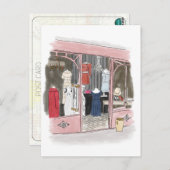  Coupure te Paris Flea Market — Briefkaart (Voorkant / Achterkant)