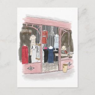  Coupure te Paris Flea Market — Briefkaart