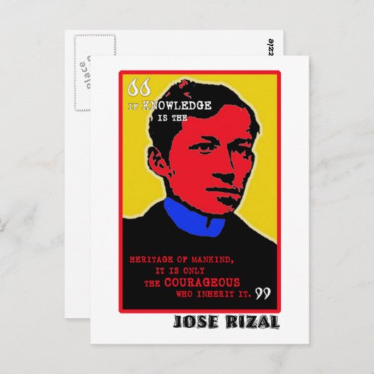 Couraful Rizal Briefkaart (Voorkant / Achterkant)