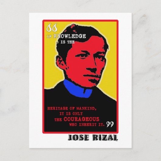 Couraful Rizal Briefkaart (Voorkant)
