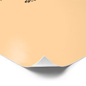 Courage Affirmatie speciaal cadeau Perfect Poster (Hoek)