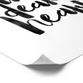 Courage Beste Heart Poster (Hoek)