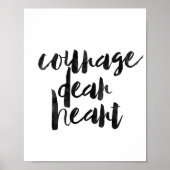 Courage Beste Heart Poster (Voorkant)