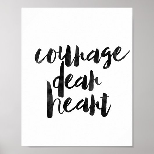 Courage Beste Heart Poster (Voorkant)