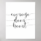 Courage Beste Heart Poster (Voorkant)