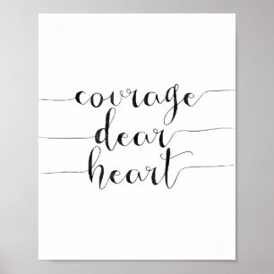 Courage Beste Heart Poster