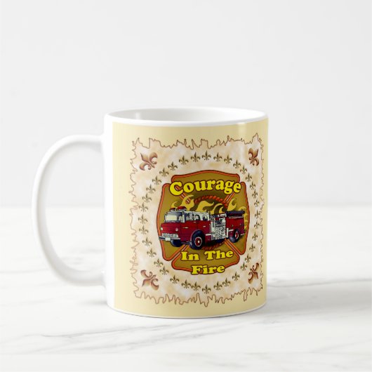 Courage brandwagen brandweer mokken (Links)