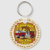 Courage Brandweerman Sleutelhanger (Voorkant)