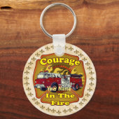 Courage Brandweerman Sleutelhanger (Voorkant)