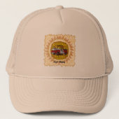 Courage brandweerman trucker pet (Voorkant)