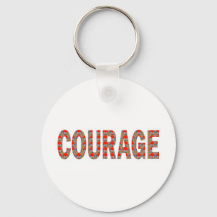 COURAGE: Brave Kind Leader Champion LOWPRICES GIFT Sleutelhanger