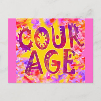 Courage Briefkaart