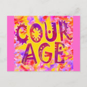 Courage Briefkaart (Voorkant)