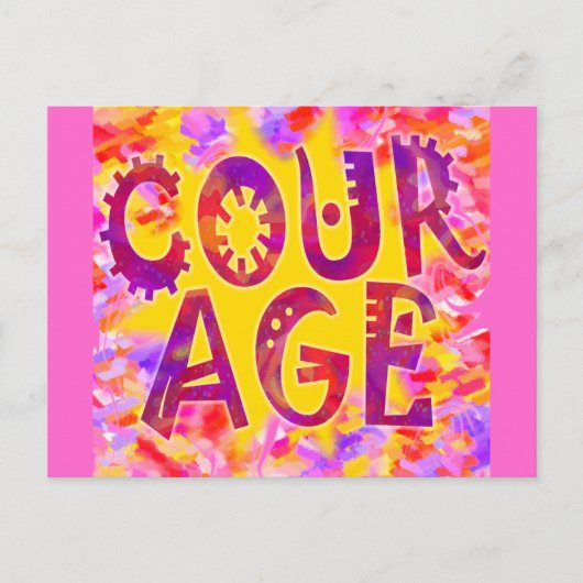 Courage Briefkaart (Voorkant)