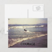 COURAGE BRIEFKAART (Voorkant / Achterkant)