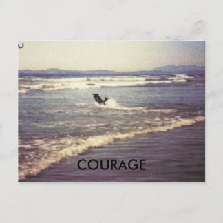 COURAGE BRIEFKAART