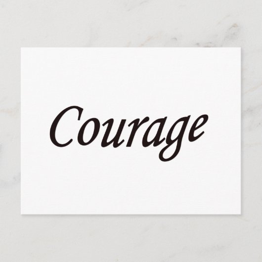 Courage Briefkaart (Voorkant)