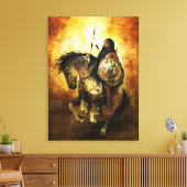 Courage Canvas Print (Insitu (Woonkamer))