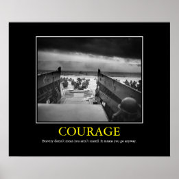 Courage — D Day Print