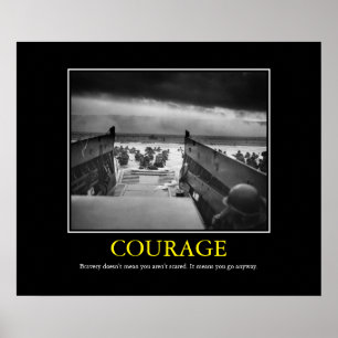 Courage — D Day Print
