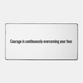 Courage Desk Mat (Voorkant)