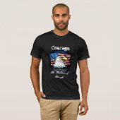 Courage Eagle T-shirt heren (Voorkant volledig)