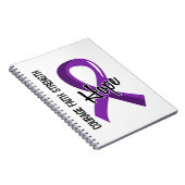 Courage Faith Hope 5 Epilepsy Notitieboek (Rechterzijde)