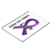 Courage Faith Hope 5 Epilepsy Notitieboek (Linkerzijde)